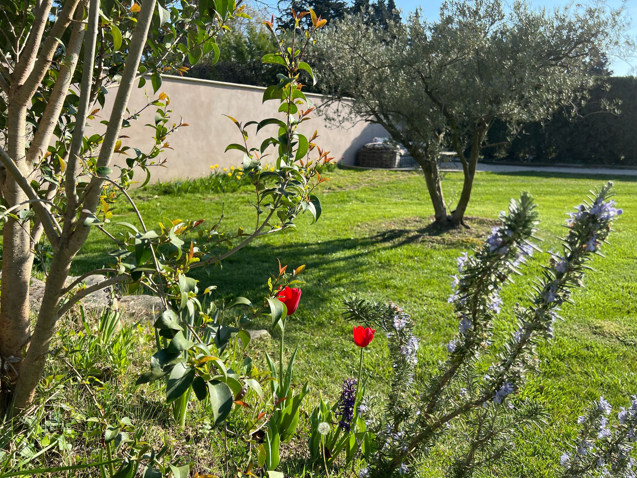 Entrée du gîte Au Petit Bonheur
